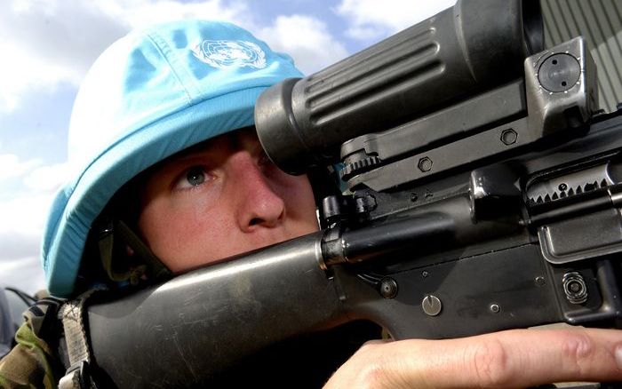 Bosnische Serviërs hebben in Nederland een aanklacht ingediend tegen Nederland en de Verenigde Naties. Foto ANP