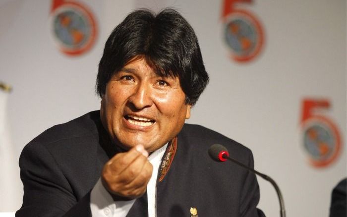 LA PAZ – Het ’moordcomplot’ tegen de Boliviaanse president Evo Morales roept steeds meer vragen op. Vijf huurlingen met Ierse, Hongaarse en Kroatische paspoorten zouden de politicus vorige week hebben willen vermoorden. Foto EPA