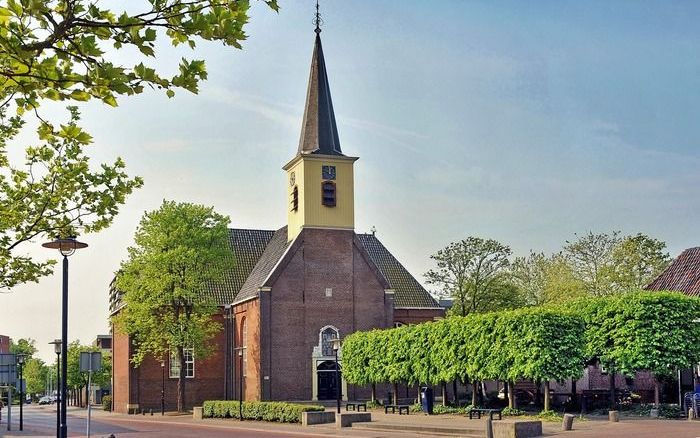 Ds. Hillenius sprak op 10 november 1743 een leerrede uit bij de ingebruikname van een nieuw kerkgebouw in Drachten, dat in de plaats kwam van twee oude kerken. Het is dit jaar 250 jaar geleden dat hij stierf. - Foto G. Jongsma