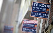 DEN HAAG - De verkoop van nieuwe woningen in Nederland is in het afgelopen halfjaar sterk gedaald. Foto ANP