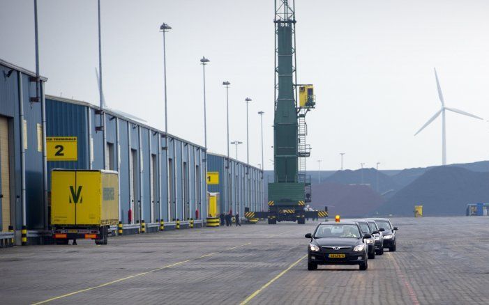 Havenbedrijf Zeeland Seaports haalt over 2010 weer vrijwel dezelfde cijfers als in recordjaar 2008. Foto ANP