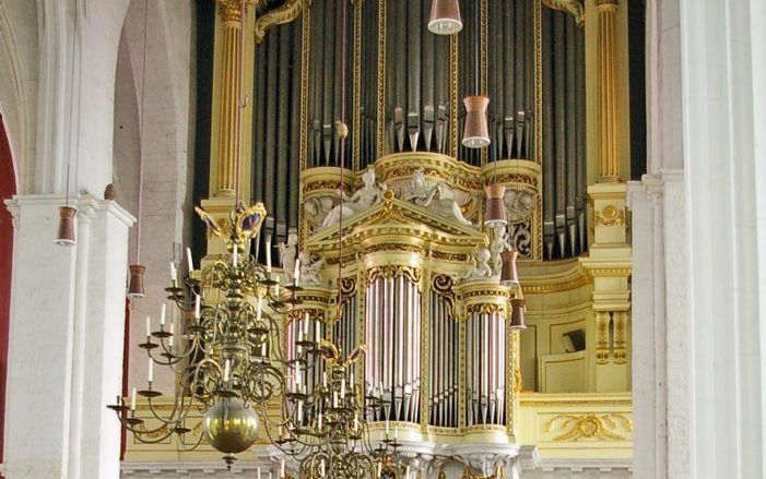 Het Königorgel in de Stevenskerk in Nijmegen. Beeld RD