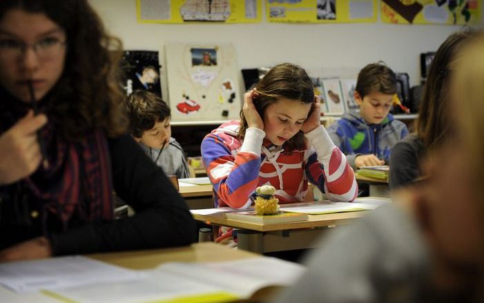 Aob: Meer geld voor onderwijs. Foto ANP