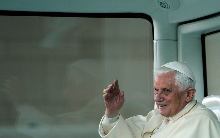 ROME - Paus Benedictus XVI. Foto EPA