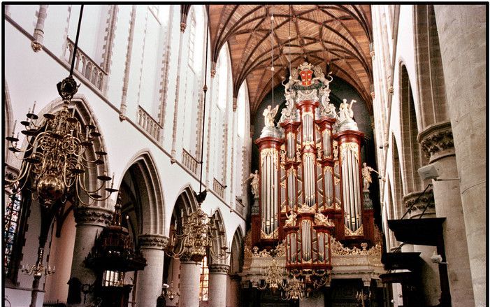 De St. Bavokerk met het Müllerorgel vormt het hart van het Internationaal Orgelfestival Haarlem. Foto RD Anton Dommerholt