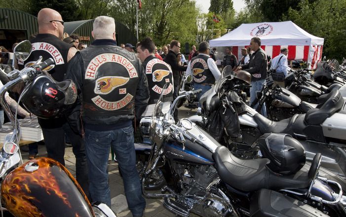 De Hells Angels zijn tot nu toe ongrijpbaar voor het OM. Foto ANP