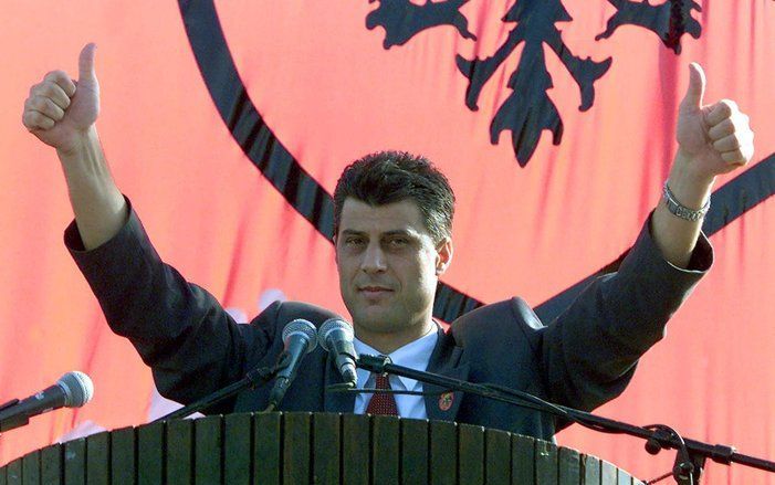 Premier Hasim Thaci van Kosovo. foto EPA