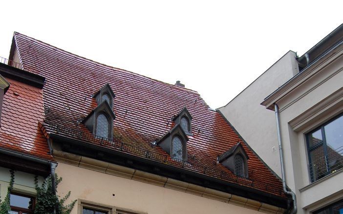 Het Lutherhuis in Eisleben werd vrijdagavond na een twee jaar durende renovatie heropend. Foto Olaf Meister, Wikimedia