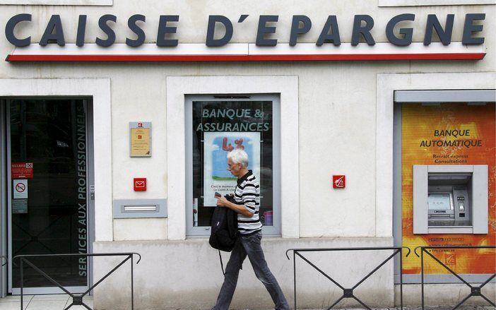 De Franse grootbanken Caisse d’Epargne en Banque Populaire zullen op korte termijn een fusie aankondigen. Foto EPA