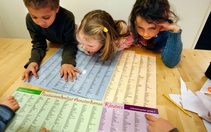 Kinderen in de kinderopvang. - Foto ANP