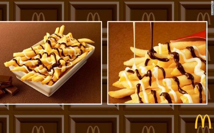 De Mc Choco Potato. Beeld McDonald's