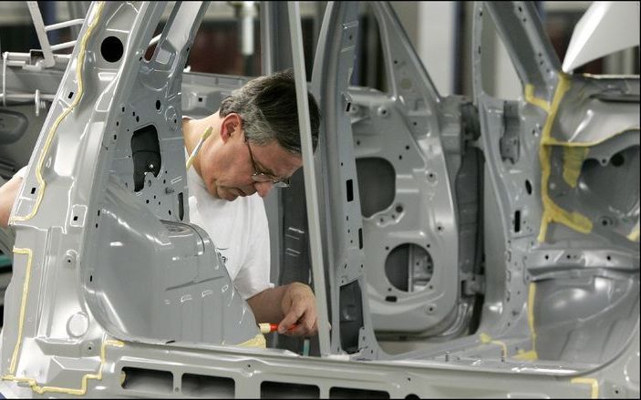 AMSTERDAM - Toeleveranciers van de auto-industrie zitten in de problemen. Foto ANP