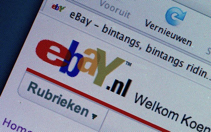 SAN JOSE - Veilingsite eBay. Het internetveilingbedrijf heeft in het tweede kwartaal ten opzichte van dezelfde periode in 2007 een winstgroei geboekt van ruim 20 procent. Foto ANP