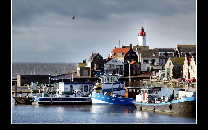 URK - Aanzicht Urk. - Foto Sjaak Verboom