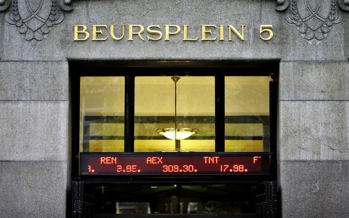 Het AEX-gebouw. Foto ANP.