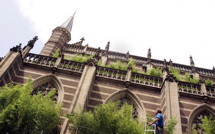 De Nieuwe Kerk in Amsterdam bestaat dit jaar zeshonderd jaar. Foto ANP