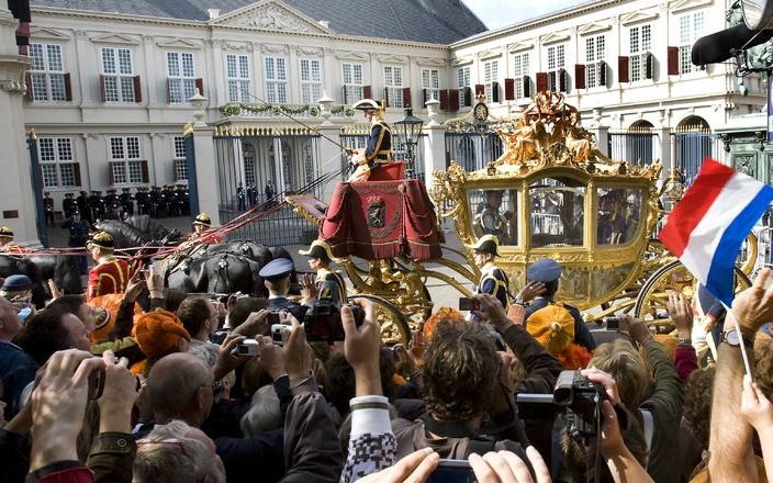 De Gouden Koets vertrekt. Foto ANP.