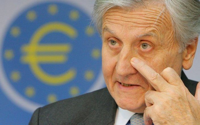 Jean-Claude Trichet van de Europese Centrale Bank. Foto EPA