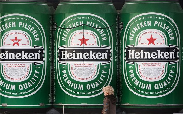 Heineken verkoopt fors minder bier. Foto ANP