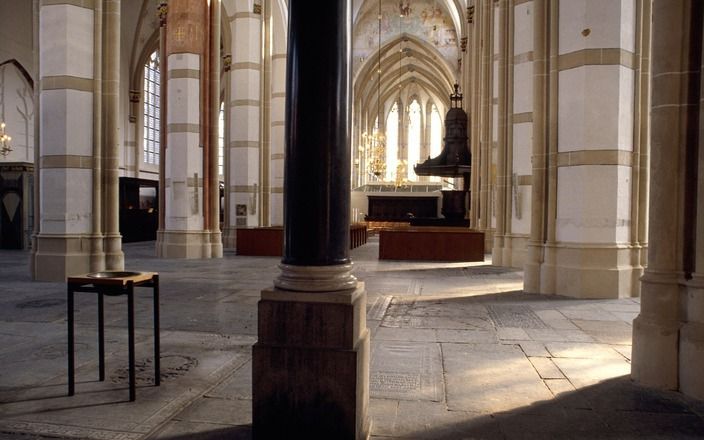 „Een kerk mag zich wel wat meer ankeren in de geschiedenis. Er wordt wel regelmatig gesproken over de kerk der eeuwen, maar menige kerkenraad maakt beleid alsof de kerk van na de oorlog is en nog maar een aantal jaren te gaan heeft.” Foto RD, Henk Vissche