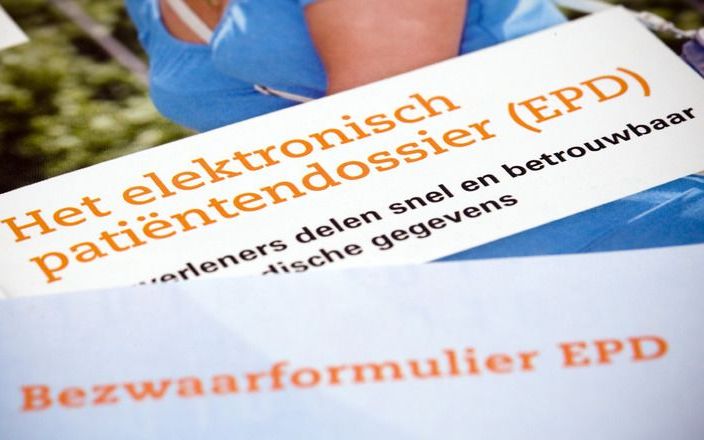 Eenderde van de artsen heeft bezwaren tegen het Elektronisch Patienten Dossier. Foto ANP