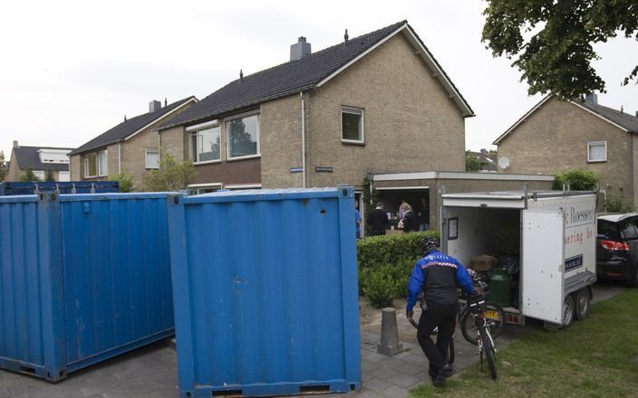 Het huis van de van seksueel misbruik verdachte zwemleraar Benno L. - Foto ANP