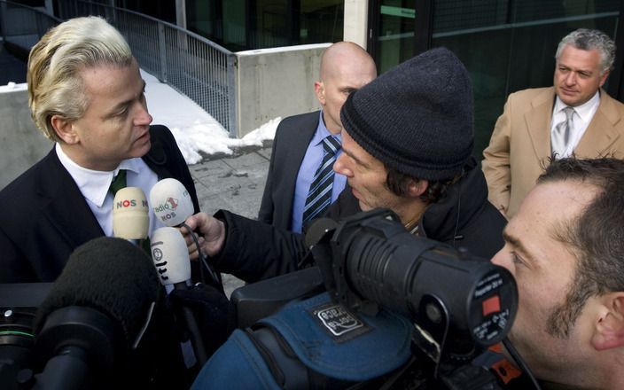 AMSTERDAM – De rechtbank in Amsterdam heeft het bezwaar van Geert Wilders tegen zijn vervolging afgewezen. Dat maakte de rechtbank woensdagavond bekend. Foto ANP