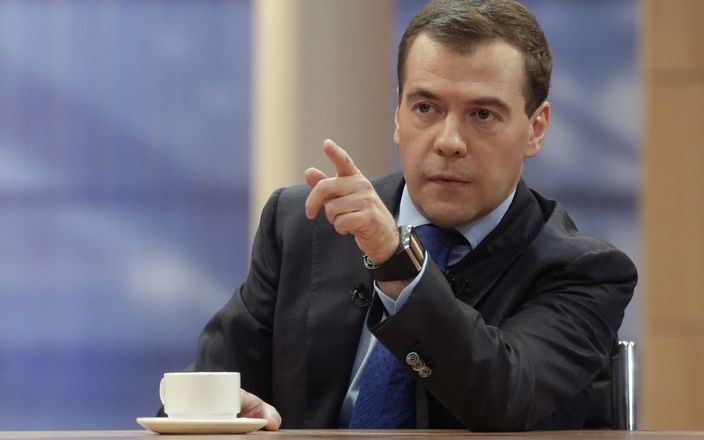 President Medvedev. Foto EPA