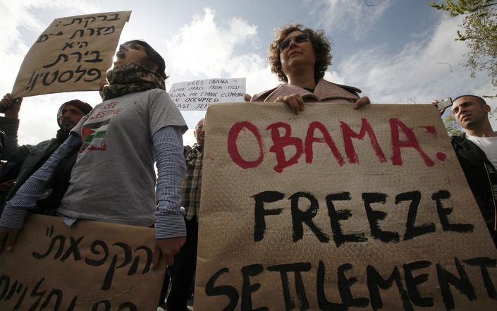 Netanyahu was vorige week in Washington voor een gesprek met Obama, maar de beide regeringsleiders legden geen verklaring af en er was geen fotomoment. foto EPA