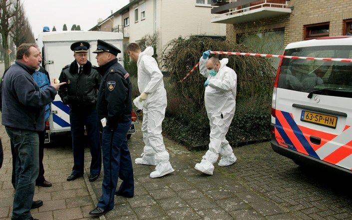 BEEK (ANP) - De politie heeft gisteren in een woning in Beek (Limburg) het lichaam gevonden van een man die al weken of maanden geleden moet zijn overleden. Dat heeft de politie laten weten. Foto ANP