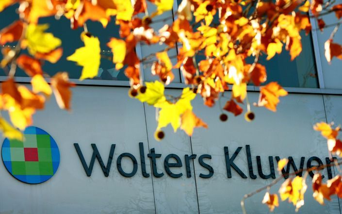 De resultaten van Wolters Kluwer zijn vorig jaar teruggelopen. Foto ANP