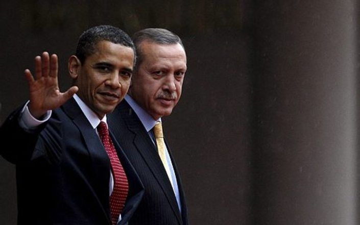 ANKARA - President Obama sprak maandag het Turkse parlement toe. - Foto EPA