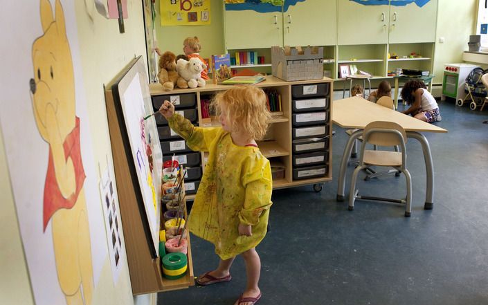 Vier op de tien volwassenen vinden dat er onvoldoende wordt gedaan tegen indringers op school. Foto ANP