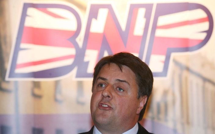 LONDEN - Nick Griffin. Foto EPA