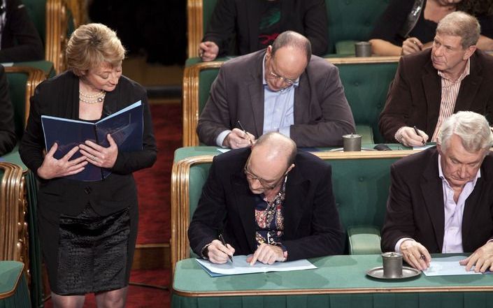 Groot Dictee der Nederlandse taal. Foto ANP