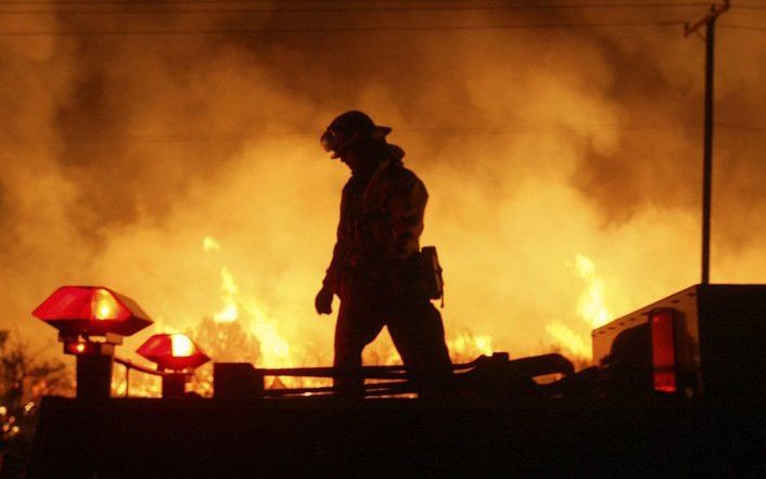 Evacuaties na grote branden bij Yosemite park. Foto EPA