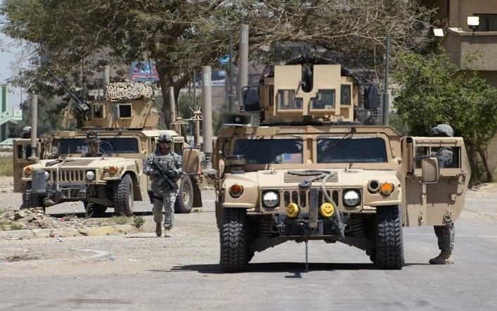 De Verenigde Staten gaan nieuw gevormde brigades van het leger naar Irak sturen. Foto EPA