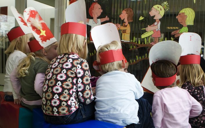 Kinderen op een kinderdagverblijf. Foto ANP