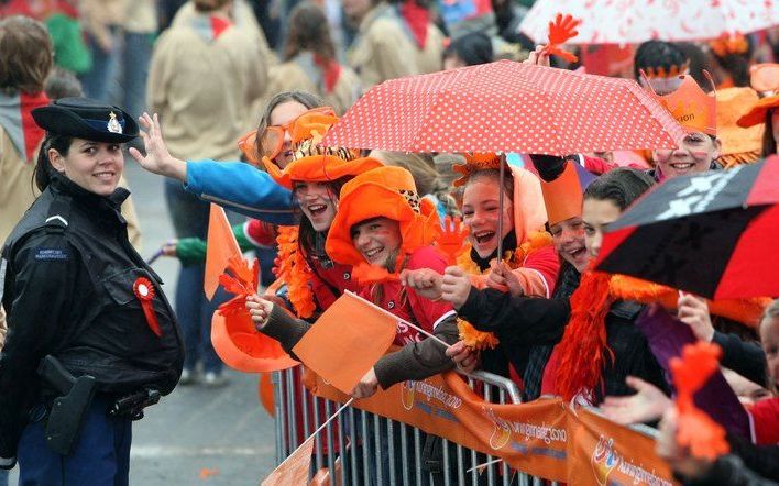 Bezoekers in Wemeldinge. Foto ANP