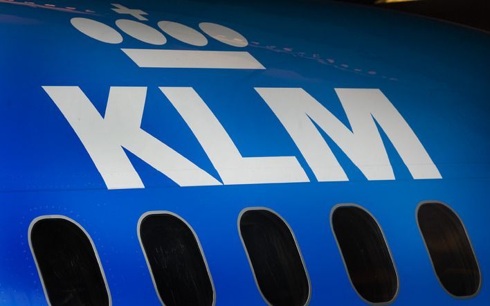 Het aandeel Air France–KLM wordt in Parijs uit de belangrijke beursindex CAC–40 gegooid. Foto ANP