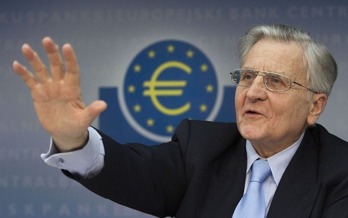 President van de ECB Trichet. Foto EPA.