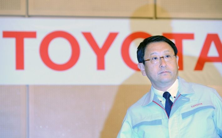 Toyota-topman Toyoda. Foto EPA