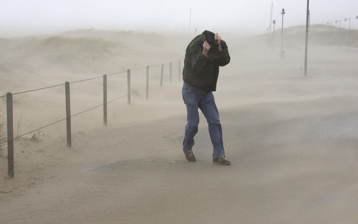 Het gaat donderdag stormen. Foto ANP