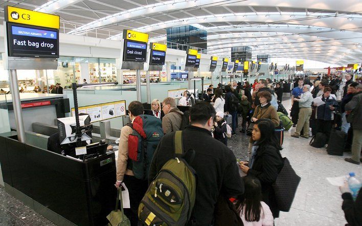 LONDEN - Opnieuw heeft de bagageafdeling een softwareprobleem. Foto EPA