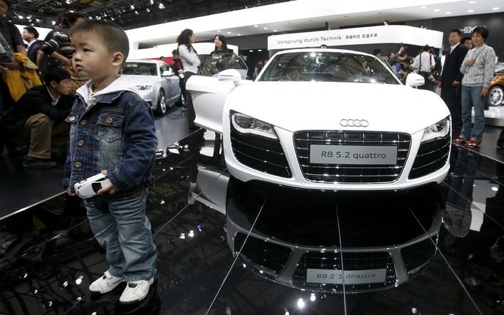 Audi zou op het punt staan Mercedes in te halen. Foto EPA