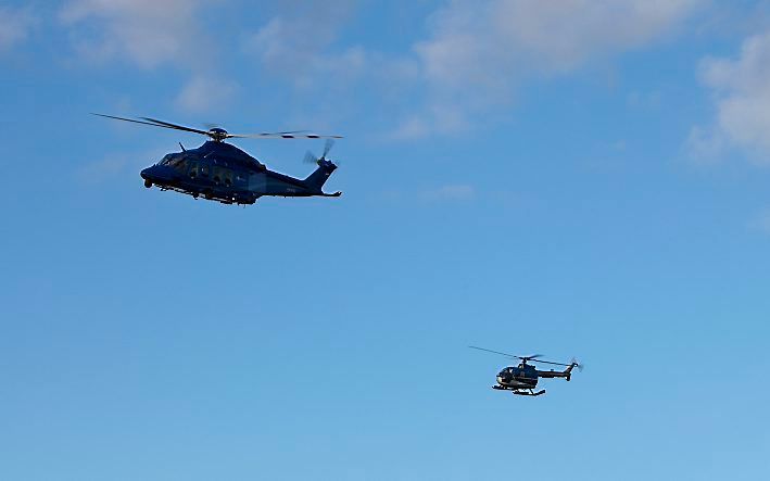 AugustaWestland (L) en Eurocopter (R). Foto ANP