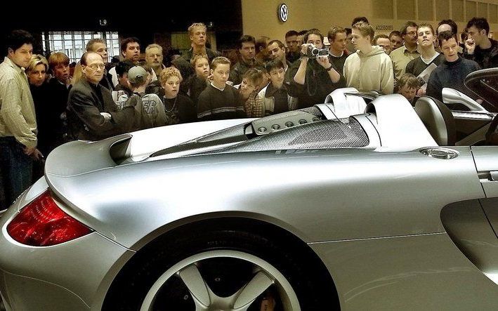 STUTTGART (ANP/RTR/DPA) – De Duitse sportwagenfabrikant Porsche heeft in de eerste helft van zijn gebroken boekjaar 2007/2008 de nettowinst met 44 procent zien stijgen tot 1,29 miljard euro. Foto ANP