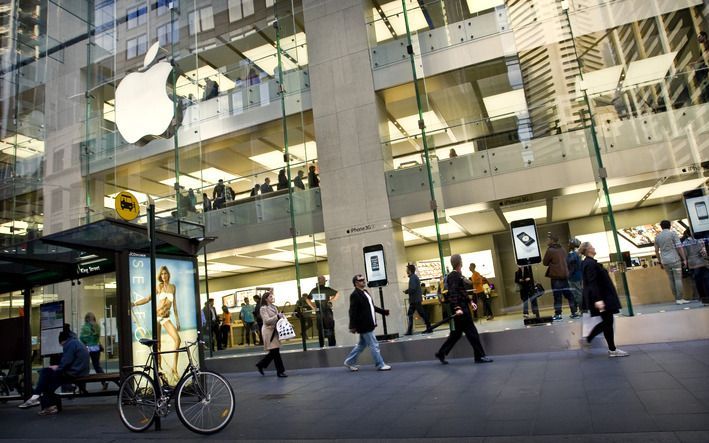 SYDNEY - Een Apple store in down town Sydney. Foto ANP