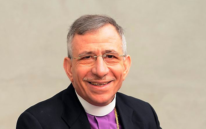 Bisschop Munib Younan van Jordanië en het Heilige Land opende maandag een evangelisch-lutherse kerk in Jordanië, op de plaats waar Jezus zou zijn gedoopt. Beeld lutheranworld.org