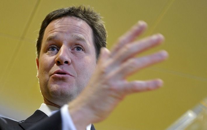 Clegg. Foto EPA.